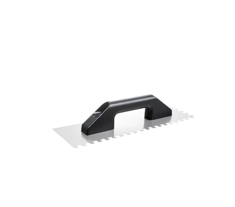Desempenadeira Aço Cabo de Plástico Dentada 10mm x 10mm Cortag