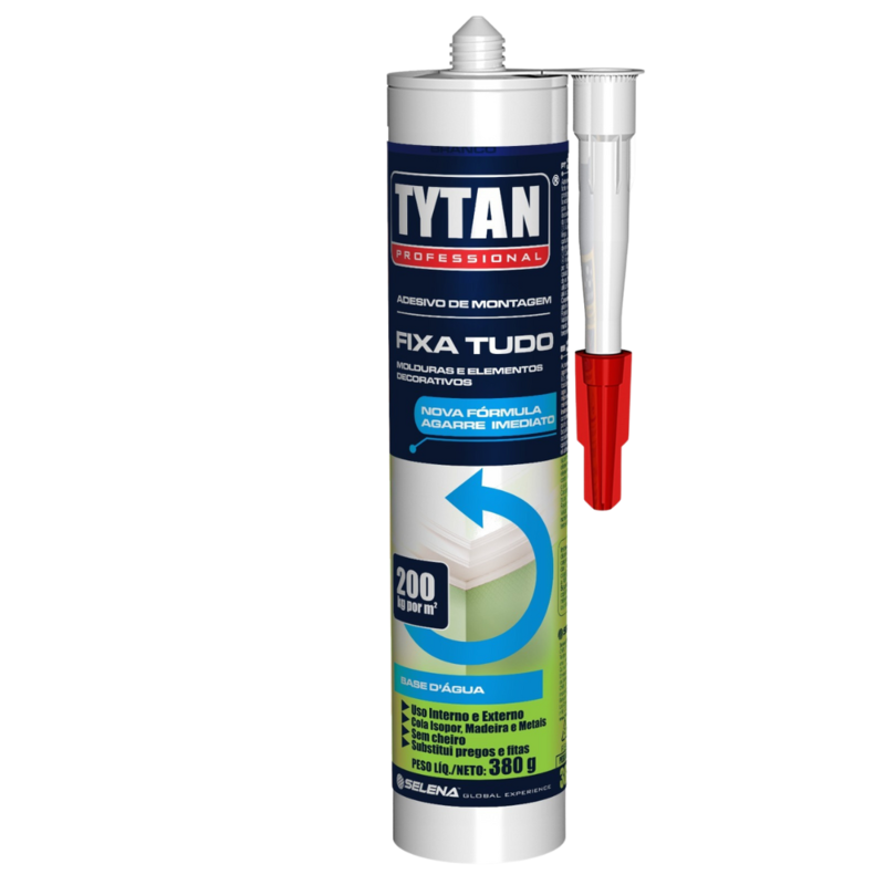 Adesivo Montagem Fix Eco Branco 380g Tytan