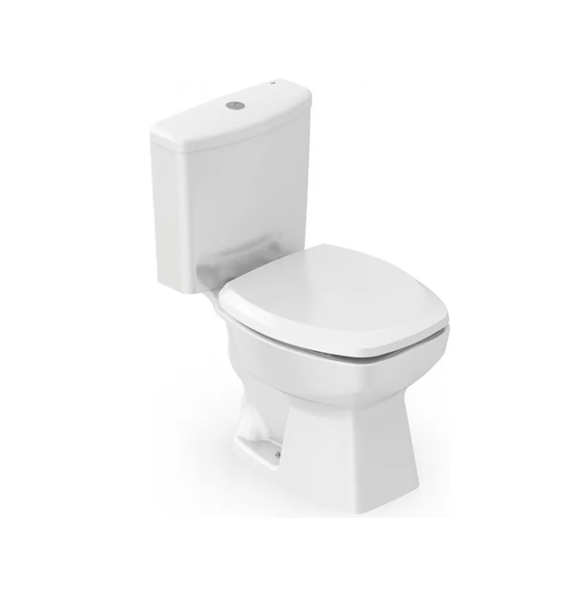 INCEPA PARATI CONJUNTO BACIA COM CAIXA ACOPLADA 3/6 LITROS BRANCO